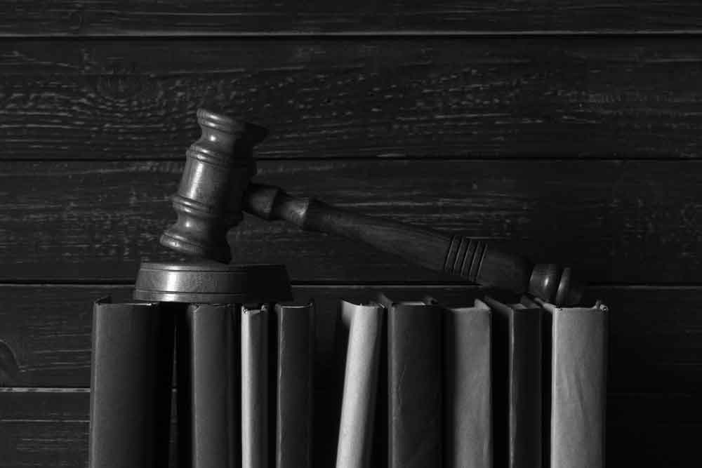 Judges gavel which can be used in contested wills cases